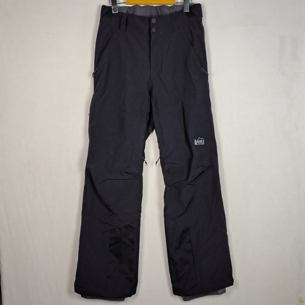 REI Co-op Peak 2.1 Insulated Snow Pants Black Mens Small Ski Snowboard